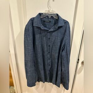 Croft & Barrow Casual Blue Button Down Shirt